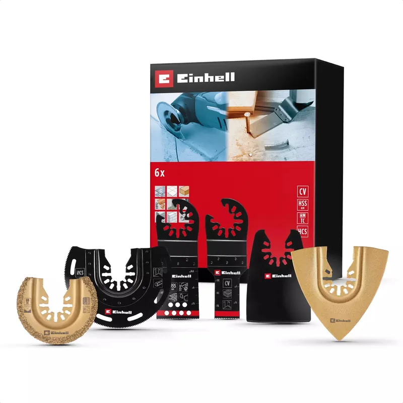 Einhell 49708106 Set d‘outils multiples 6 pièces