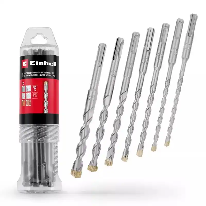 Einhell 49265510 Perceuse à béton 7 pièces SDS-Plus