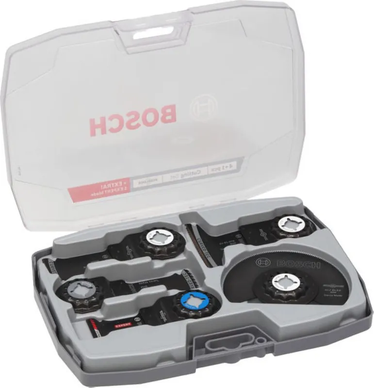 Bosch Bleu Accessoires 2608669092 Starlock Best of Cutting Multitool set de scies 5 pièces