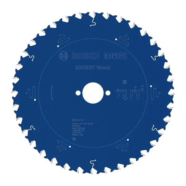 Bosch Bleu Accessoires 2608902165 EXPERT Lame de scie circulaire Bois 230 x 2,5/1,8 x 30 mm T36