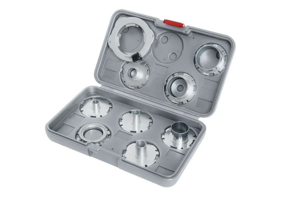 Bosch Bleu Accessoires 2608190064 PRO Jeu de douilles de copiage 13/16/17/24/27/30/40mm 8 pièces