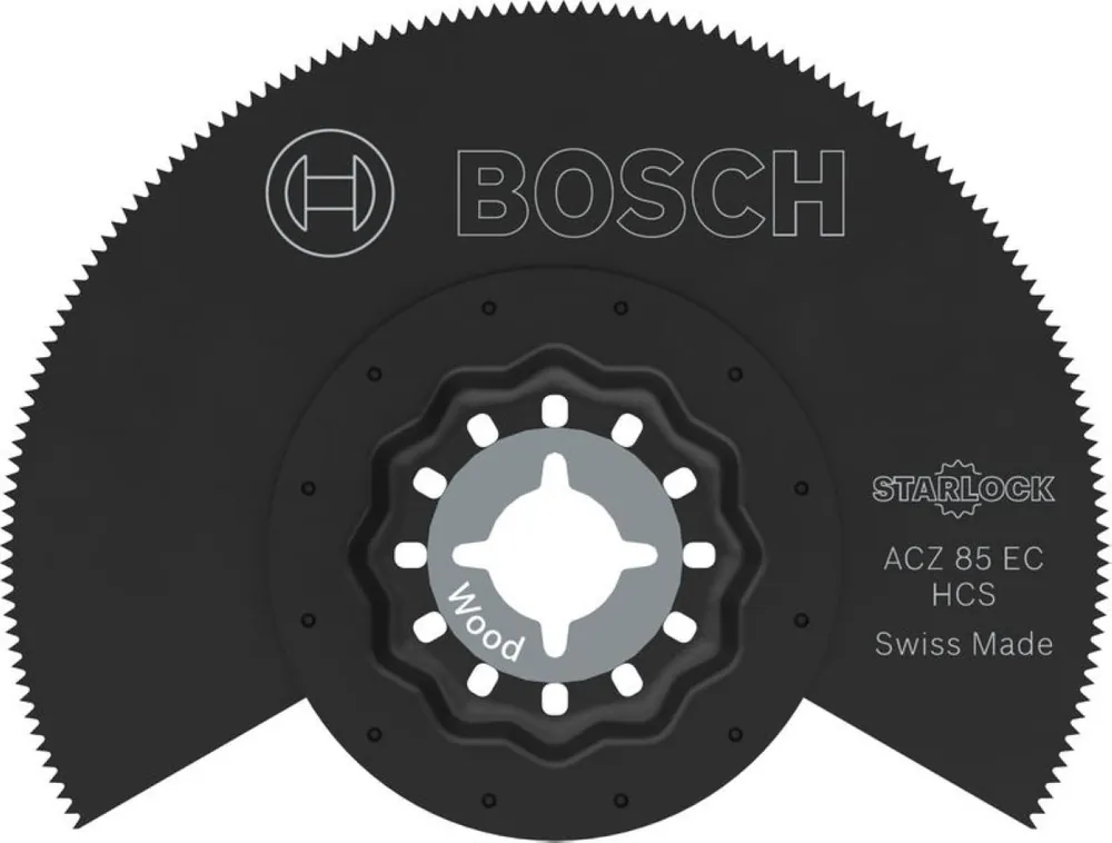 Bosch Bleu Accessoires 2608669263 Lame de segment Starlock ACZ 85 EC HCS Wood 85 10x
