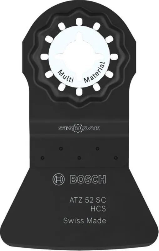 Bosch Bleu Accessoires 2608669268 Starlock Scraper ATZ 52 SC HCS Multi Material 52 x 26 1x