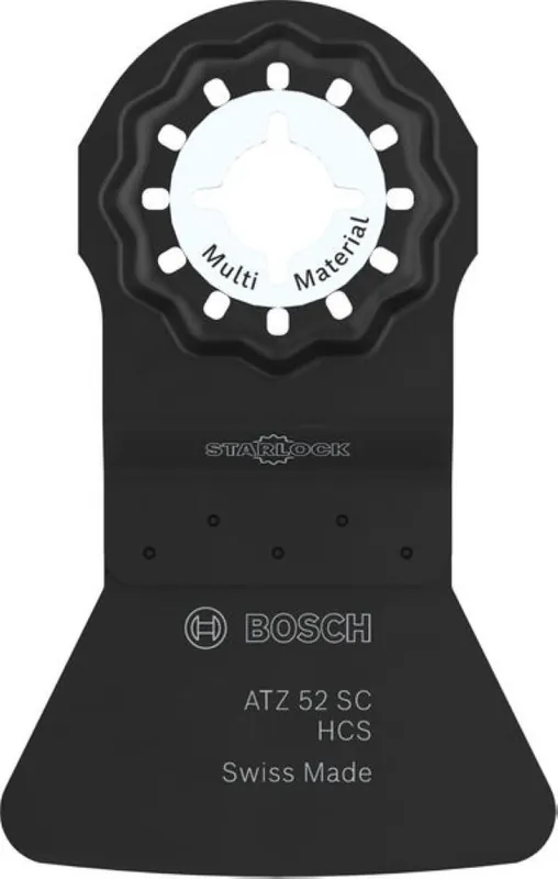 Bosch Bleu Accessoires 2608669269 Starlock Scraper ATZ 52 SC HCS Multi Material 52 x 26 10x