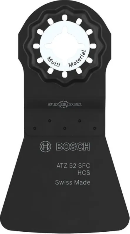 Bosch Bleu Accessoires 2608669271 Starlock Grattoir ATZ 52 SFC HCS Multi Matériau 52 x 38 10x