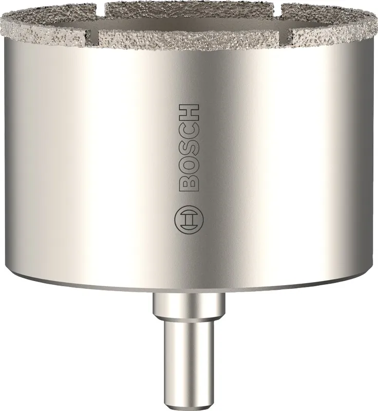 Bosch Bleu Accessoires 2608594551 Scie cloche diamantée avec adaptateur Carreaux avec éponge 74mm