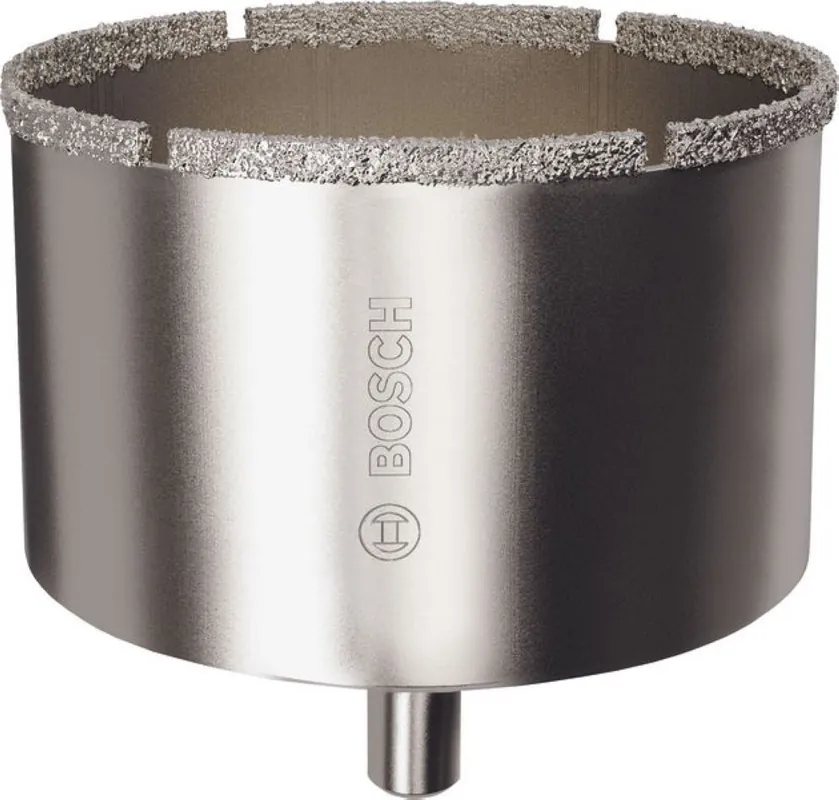 Bosch Bleu Accessoires 2608594552 Scie cloche diamantée avec adaptateur Carreaux avec éponge 83mm