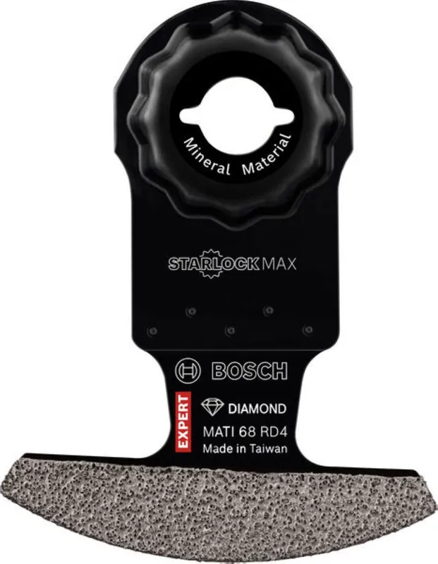 Bosch Bleu Accessoires 2608902082 EXPERT Starlock Max Lame segmentaire MATI 68 RD4 Diamant Jointoiement+Abrasif 68 x 30 1x
