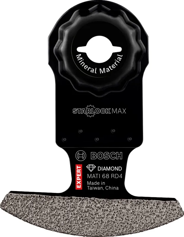 Bosch Bleu Accessoires 2608902083 EXPERT Starlock Max Lame segmentée MATI 68 RD4 Diamant Jointoiement+Abrasif 68 x 30 10x