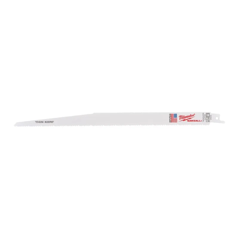 Milwaukee Accessoires 48475094 SAWZALL Lames de scie à guichet 300 x 8/12T 5ST