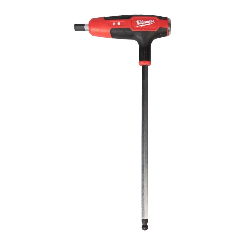 Milwaukee Accessoires 4932498687 Clé Allen 8 mm à poignée confortable