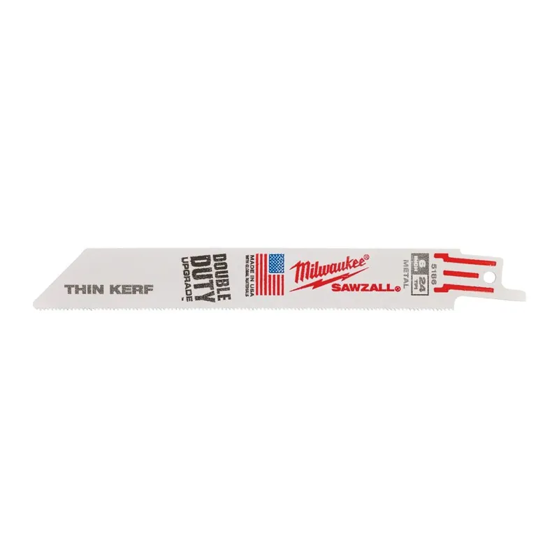 Milwaukee Accessoires 48475186 SAWZALL Lame de scie à guichet 150 x 25T 5ST