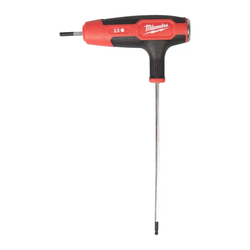 Milwaukee Accessoires 4932498679 Clé Allen 2,5 mm à poignée confortable