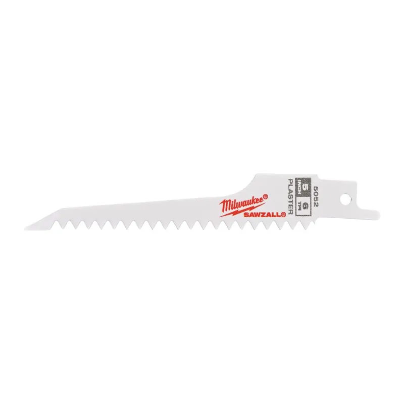 Milwaukee Accessoires 48475052 SAWZALL Lame de scie à guichet 125 x 6T 5ST