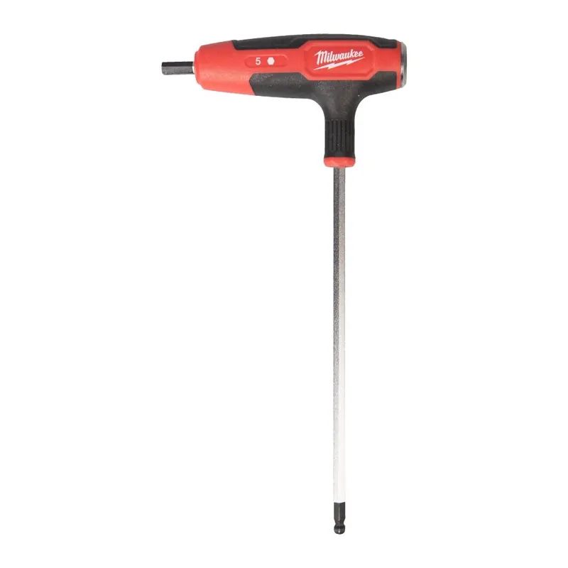 Milwaukee Accessoires 4932498684 Clé Allen de 5 mm à prise confortable
