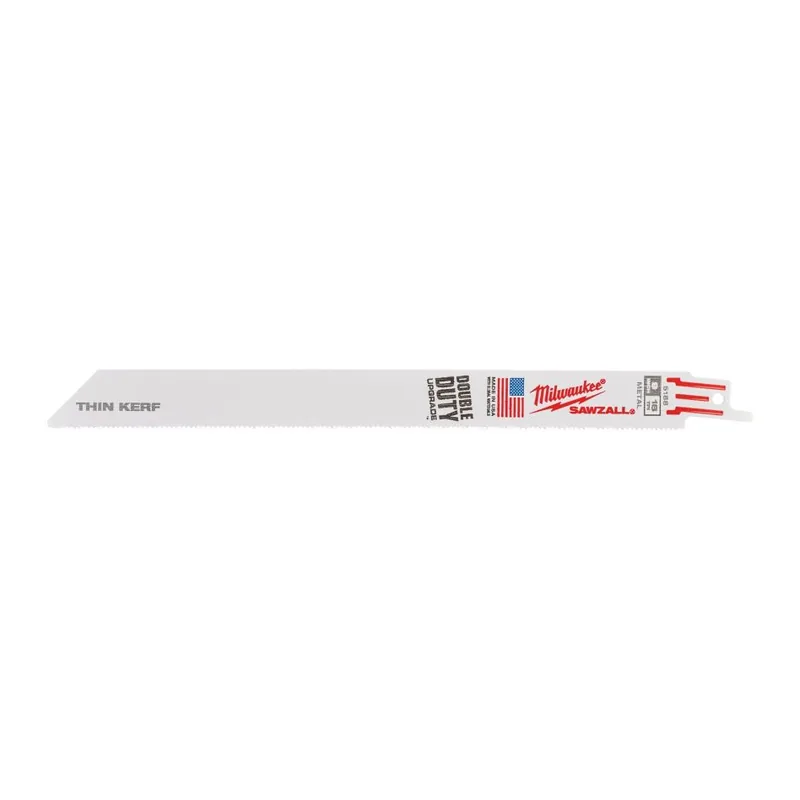 Milwaukee Accessoires 48475188 SAWZALL Lames de scie à guichet 230 x 18T 5ST