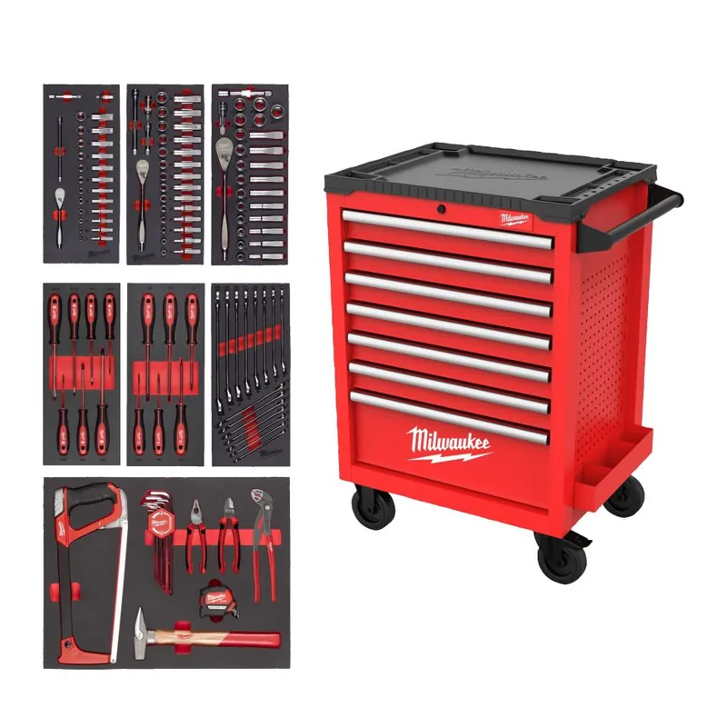 Milwaukee Accessoires 4932499182 TOOLGUARD™ Chariot d‘outils stockés (131 pièces)