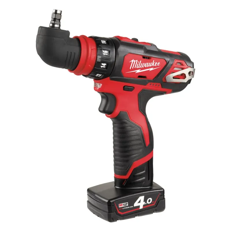 Milwaukee 4933447836 M12 BDDXKIT-202C Perceuse sans fil sous-compacte mandrin amovible 3x 2.0Ah et chargeur en mallette