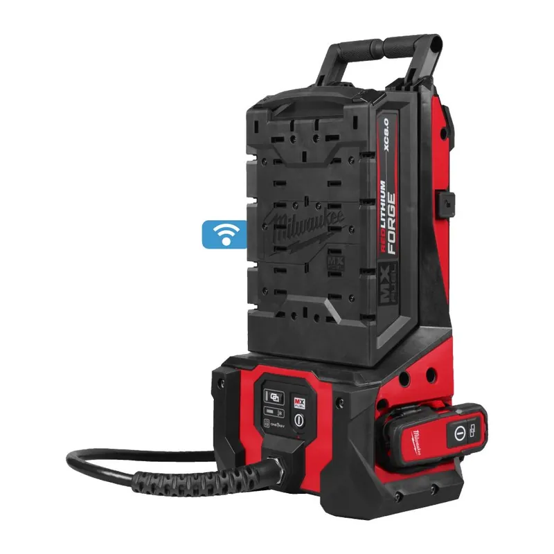 Milwaukee MX 4933498133 FUEL™ CVHF-802 Vibrateur à béton haute fréquence 2x 8.0Ah batterie et chargeur