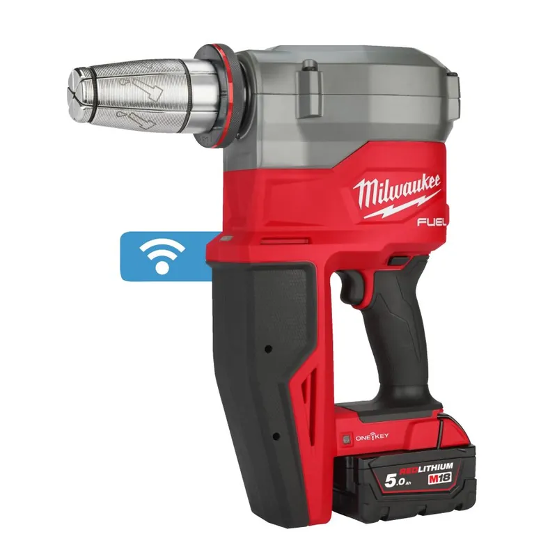 Milwaukee 4933479437 Outil d‘extension sans fil M18 FUEL FPXP-H10502C UPONOR Q&E 2x 5.0Ah batterie et chargeur en mallette