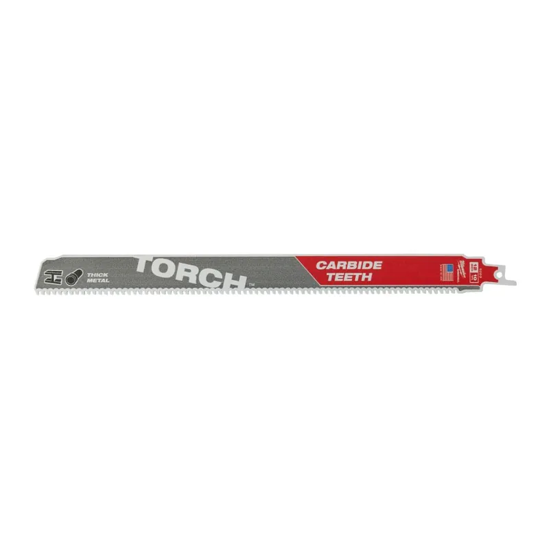 Milwaukee Accessoires 48475253 SAWZALL TCT TORCH Lame de scie à guichet 300 x 10T 1ST