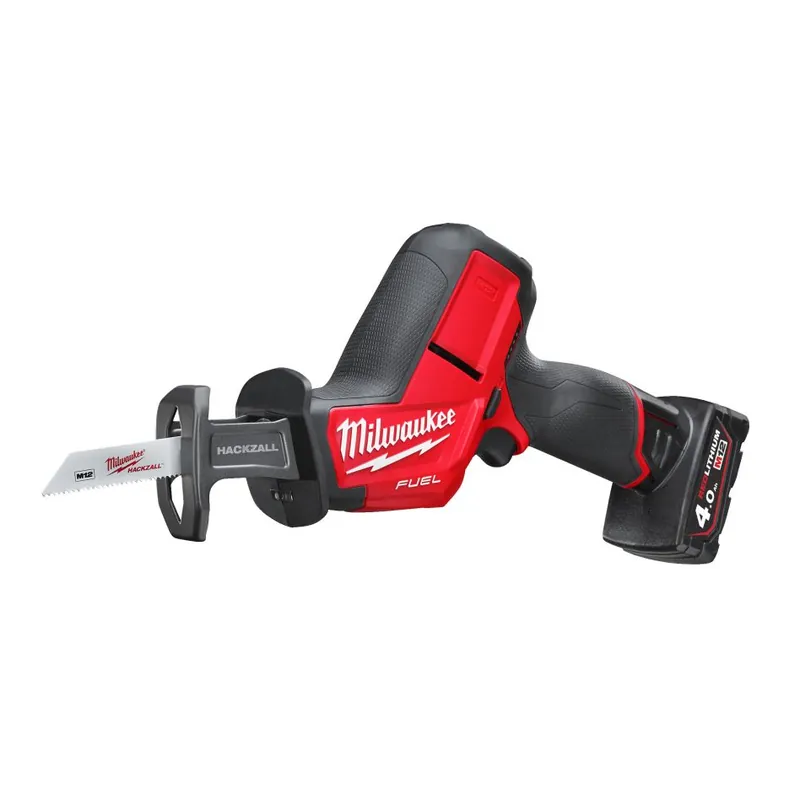 Milwaukee 4933500571 M12 FUEL HACKZALL Scie à copro sans fil subcompacte Batterie 2x 4.0Ah et chargeur en mallette