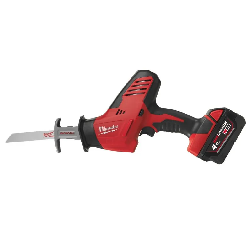 Milwaukee 4933501114 M18 C18 HZ-402B HACKZALL Subcompact Accu scie à guichet 2x 4.0Ah batterie et chargeur dans le sac