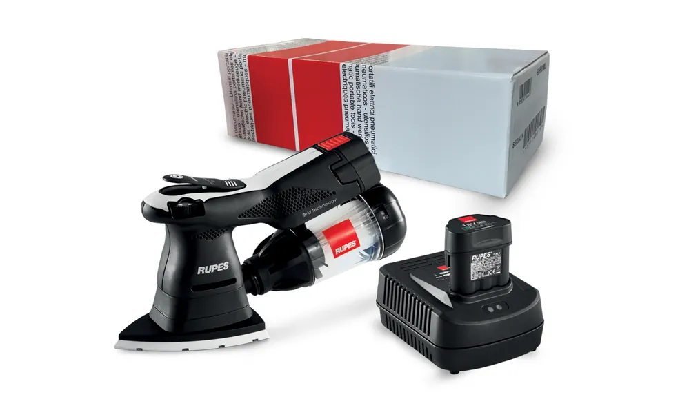 Rupes RU-HSS73N/STB Ponceuse IBRID Delta HSS73N 1x 18V 2.5Ah batterie et chargeur en boîte