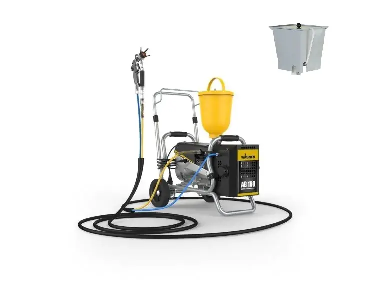 Wagner 2399198 + 341266 SuperFinish 23 Pro AL 230V Pulvérisateur de peinture + Top Container 20L