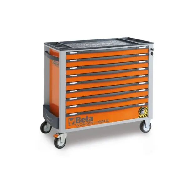 Beta 024006361 BW 2400S XLO9/E-XL Chariot à outils de 487 pièces