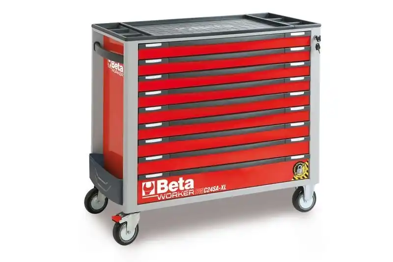 Beta 024006363 BW 2400S XLR9/E-XL Chariot à outils de 487 pièces