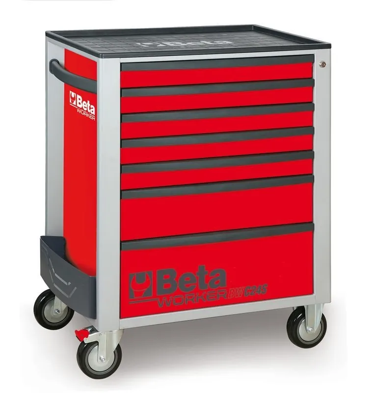 Beta 024006853 BW 2400S7-R/5M Chariot à outils 262 pcs