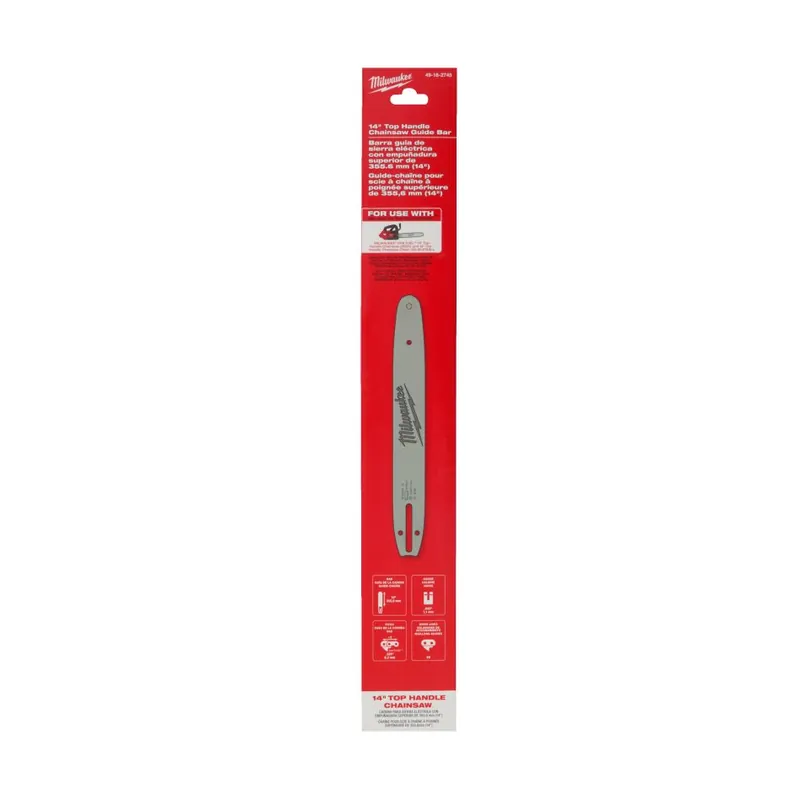 Milwaukee Accessoires 4932480173 Épée pour tronçonneuse 35 cm 14‘‘ M18 FTHCHS35