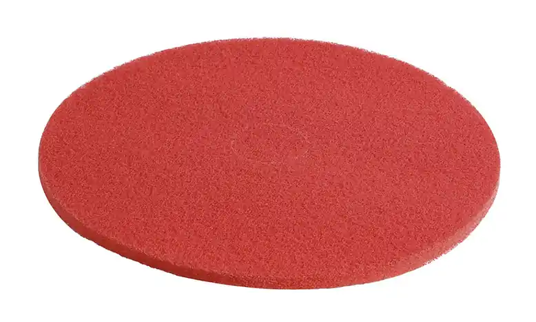 Ghibli Accessoires C15-RE Tampon en nylon rouge Dia 380 mm ( par 6 ) Moyennement doux