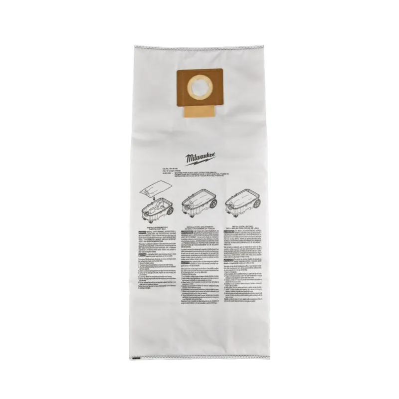 Milwaukee Accessoires 4932498663 Sac Hoover Fleece pour M18 ONEF2VC34M