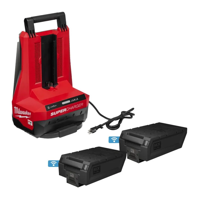 Milwaukee MX 4933493549 MX FUEL FORGENRG-122 Kit de démarrage 2x batterie 12.0Ah et chargeur rapide