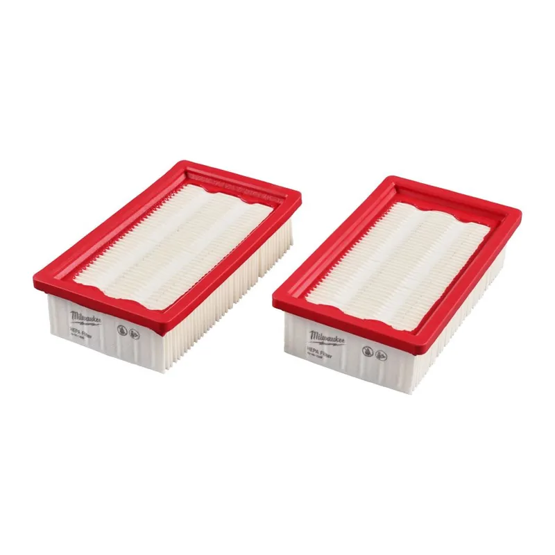 Milwaukee Accessoires 4932498662 Filtres HEPA H13 pour M18 ONEF2VC34M (2 pièces)