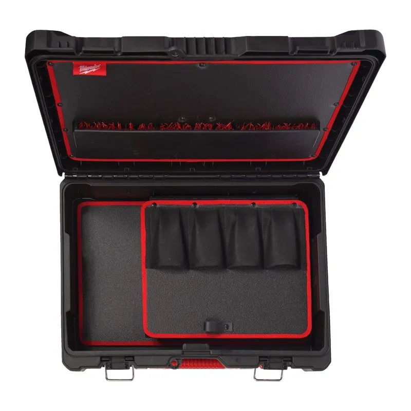 Milwaukee Accessoires 4932499704 PACKOUT mallette vide + insert pour le plombier