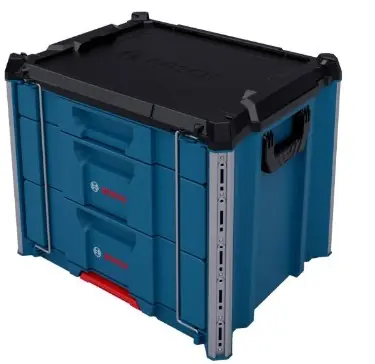 Bosch Bleu Accessoires 1600A037E3 L-Boxx Tiroir pour entrepreneurs 3