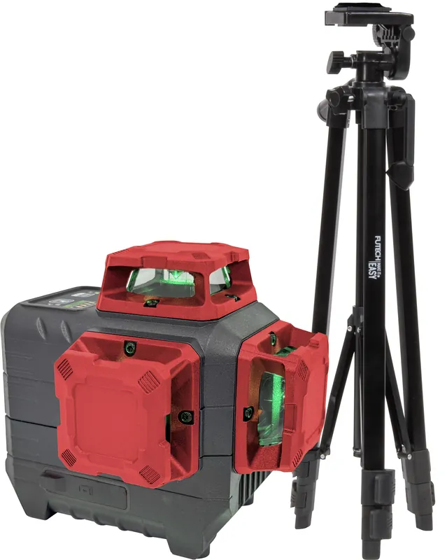 Futech LL6205-S Batterie laser verte 3x 360 7,4V et USB-C + Trépied