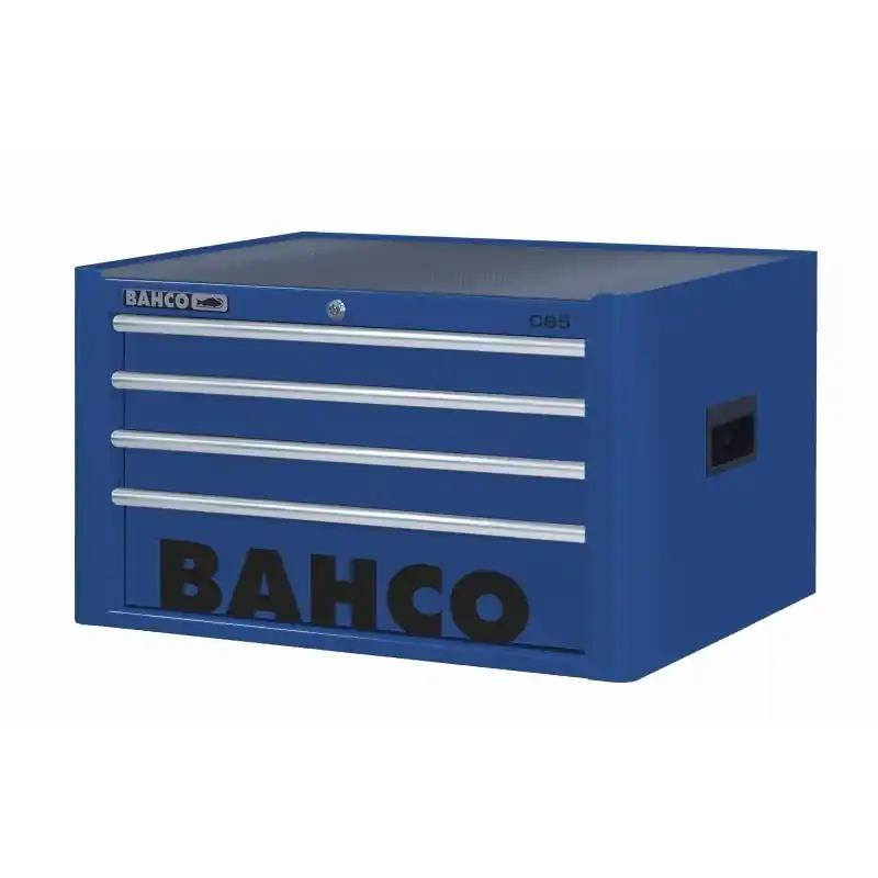 Bahco 1485K4BLUE Classic C85 Meuble haut avec 4 tiroirs bleu 677x501x419 mm