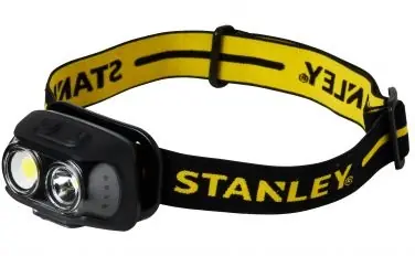 Stanley SXLS43188E Lampe frontale rechargeable de 650 lumens