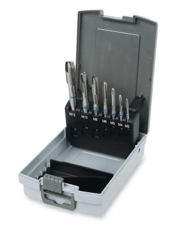 Beta 004280203 428FP/C7 Assortiment de 7 tarauds à machine