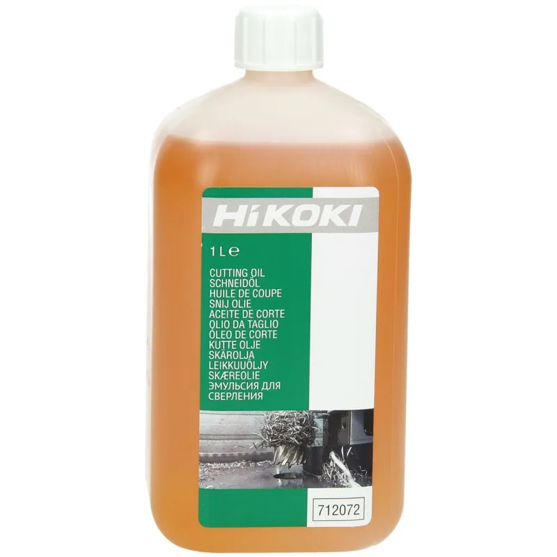 HIKOKI Accessoires 712072 Huile de coupe 1 litre