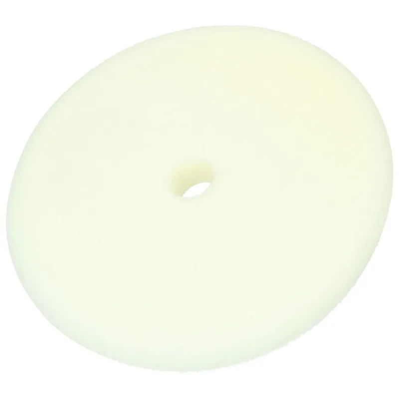 HIKOKI Accessoires 753841 Éponge de polissage 160 x 16mm/blanc/attachement velcro dur