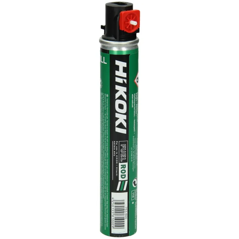 HIKOKI Accessoires 753600 2 Cartouches de gaz pour cloueurs à gaz 80 ml