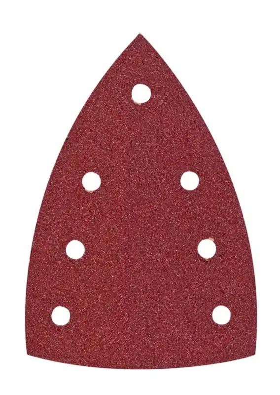 HIKOKI Accessoires 753428 10 feuilles abrasives 100x150mm K240/klitchting/rouge