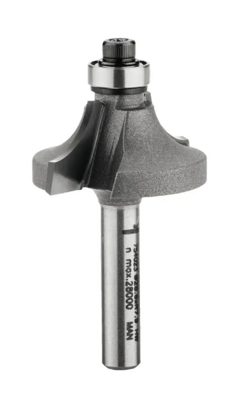 HIKOKI Accessoires 754023 Fraise à quadrant de 6 mm avec palier inférieur 28,6x53x7,9