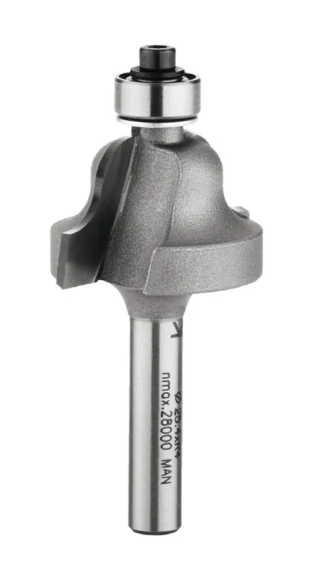 HIKOKI Accessoires 754024 Fraise à ogive de 6 mm avec palier inférieur 25.4x54x4