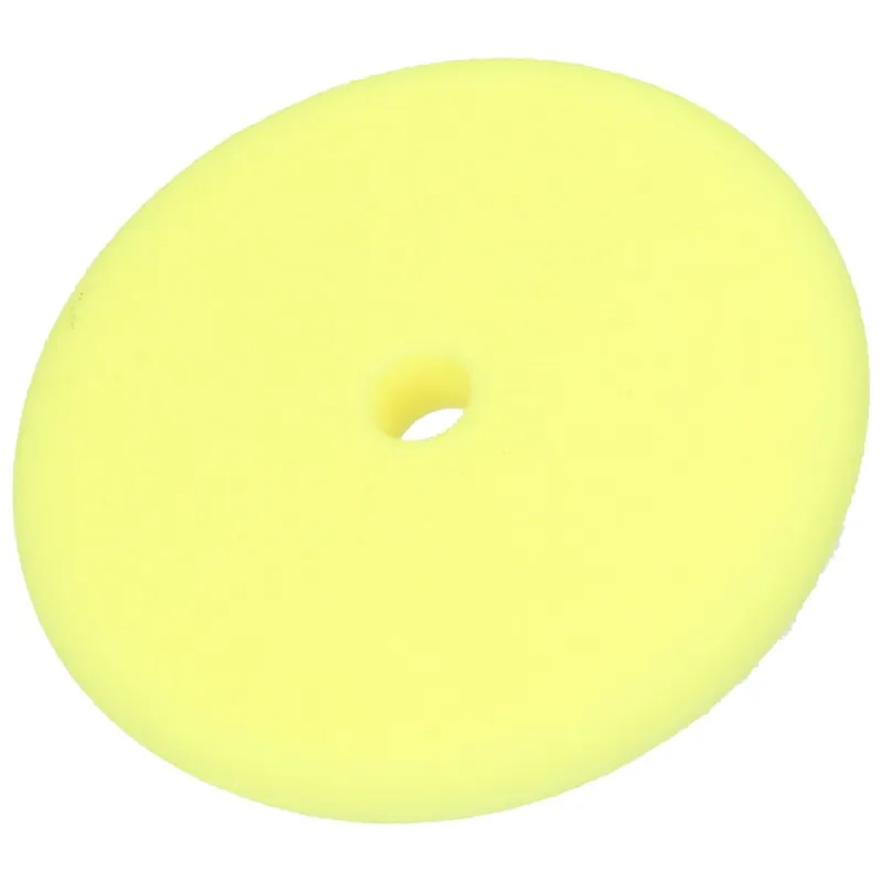 HIKOKI Accessoires 753843 Éponge de polissage 160 x 16 mm/jaune/moyen velcro